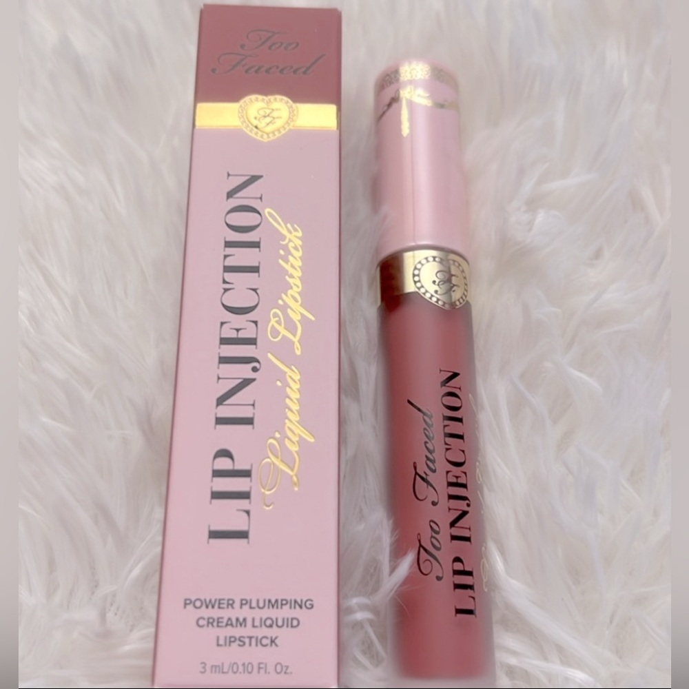 Too Faced Lip Injection Power Plumping Cream Liquid Lipstick/Plump You Up NIB